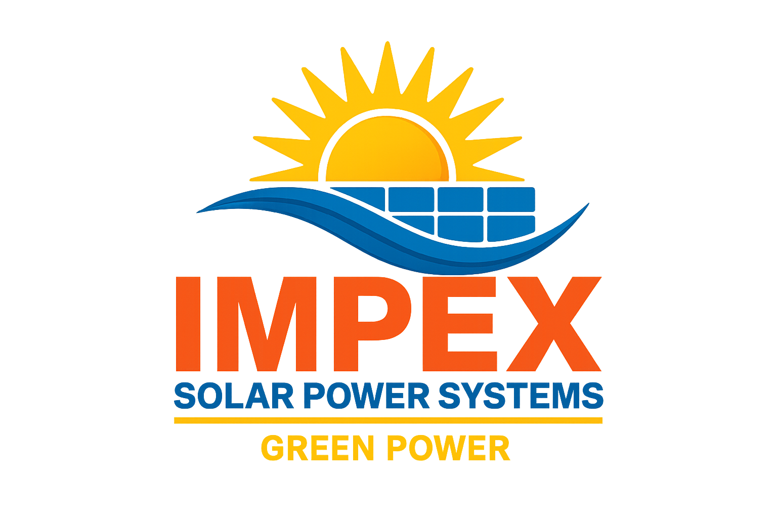 Home 3D house model with rooftop solar panels β Impex Solar Power System
