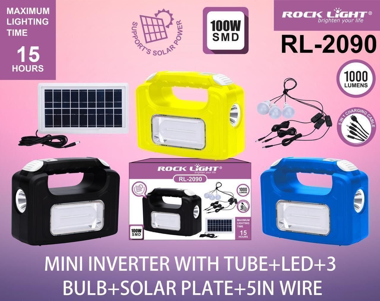 Rock Light RL-2090 mini inverter lighting kit