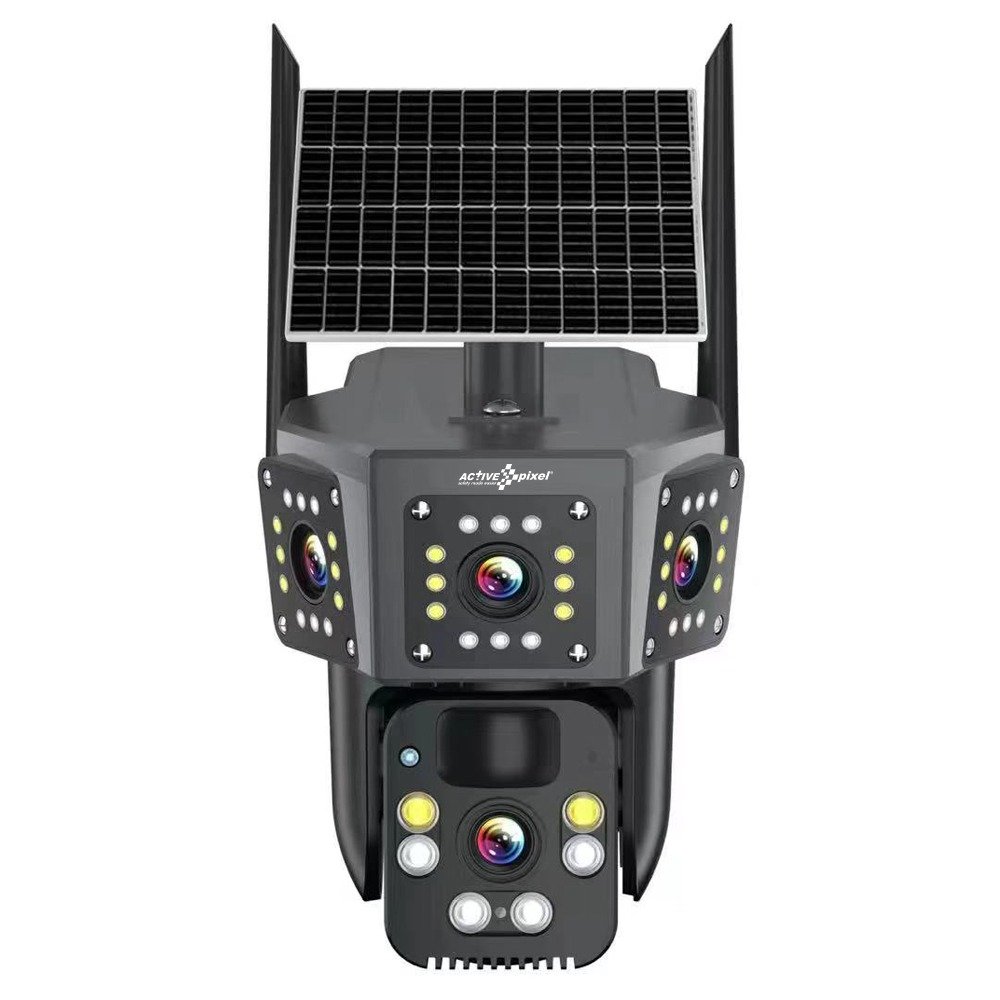 Solar 4G quad vision camera